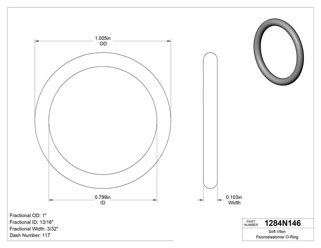Technical drawing - 1284N146